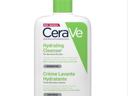 CeraVe Hydrating Cleanser with Hyaluronic Acid - Normal to Dry Skin 473ml Online