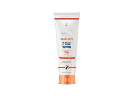 CLEO SUN Hydrating Sunscreen Cream SPF 50+ Hot on Sale