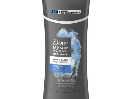 DOVE MEN+CARE ULTIMATE SMOOTH GLIDE SOLID ANTIPERSPIRANT OCEAN BREEZE For Sale