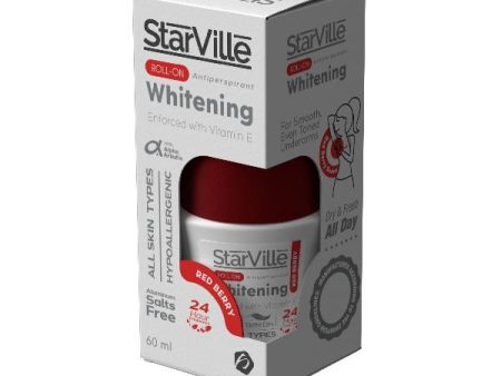 StarVille Whitening Roll on Redberry 60 ml Fashion