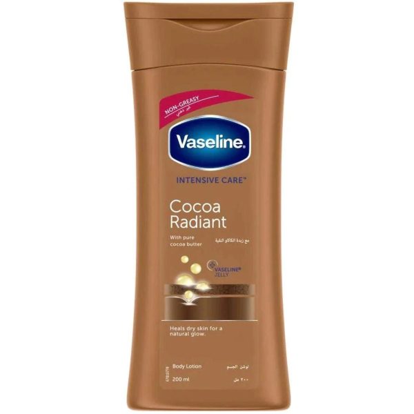 Vaseline Intensive Care Cocoa Radiant Body Lotion 400Ml Online Sale