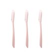 BB Eyebrow Razor 3 Pcs Pink Hot on Sale