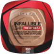 LOREAL - Up to 24H Fresh Wear Foundation in a Powder - 300 Amber Online now