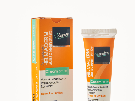 HELMADERM SUNSCREEN CREAM SPF50+ 50 GM Online Hot Sale