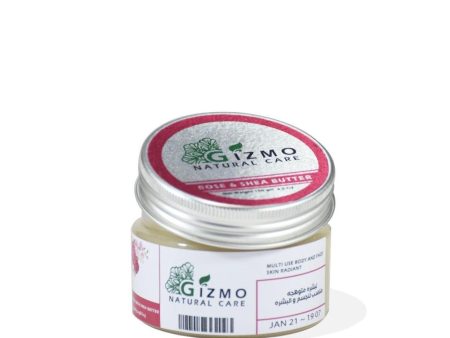 Gizmo Shea butter with rose oil  for glowing skin ( multi use body and face ) Skin Radiant  100 gm Online Sale