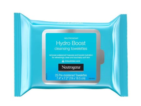 Neutrogena Hydro Boost Cleanser Facial Wipes - 25 Wipes Online Hot Sale