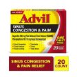 Advil Sinus Congestion And Pain Relief Tablets - 20 Count Online now