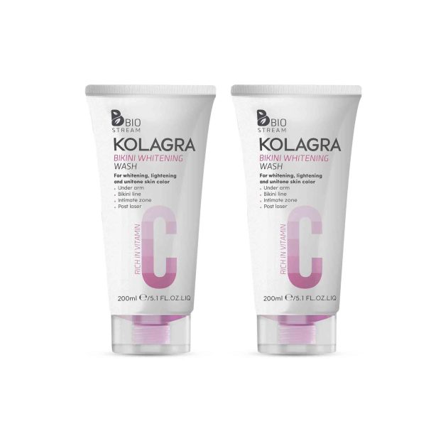 Kolagra BIKINI WHITENING WASH 200ml 1+1 Free Cheap