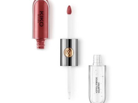 Kiko Liquid lipstick Unlimited Double Touch 104 Sangria Hot on Sale