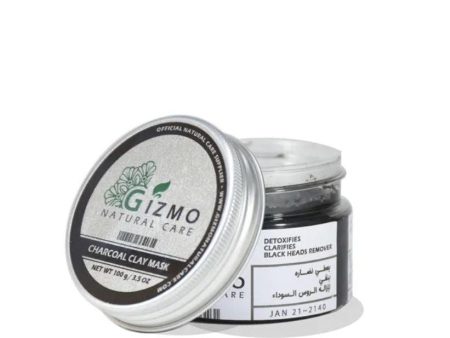 Gizmo Activated Charcoal  , Bentonite clay with eucalyptus oil  mask 100 gm For Cheap