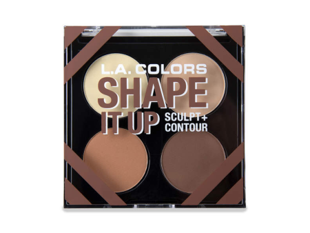 L.A. Colors – Shape It Up Sculpt & Contour Face Palette For Sale