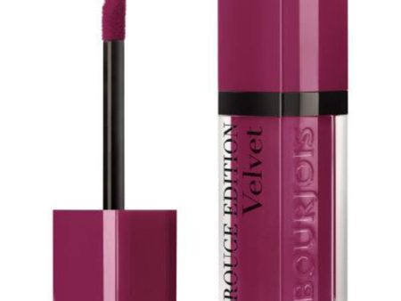 Bourjois Rouge Edition Velvet Liquid lipstick Matte 14 PLUM PLUM GIRL Cheap