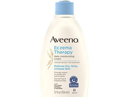 Aveeno Eczema Therapy Daily Moisturizing Cream - 12 fl oz Cheap