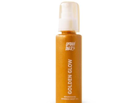 Urban Ducks Golden Glow Nourishing shimmer body oil - Glow line 120 ML For Discount