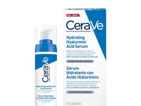 CeraVe  Hydrating Hyaluronic Acid Serum - All Skin Types 30ml on Sale