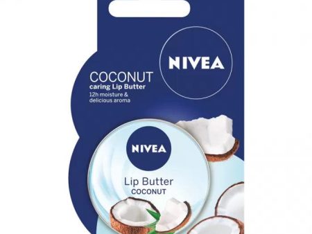 NIVEA Lip Butter Loose Tin Coconut Supply