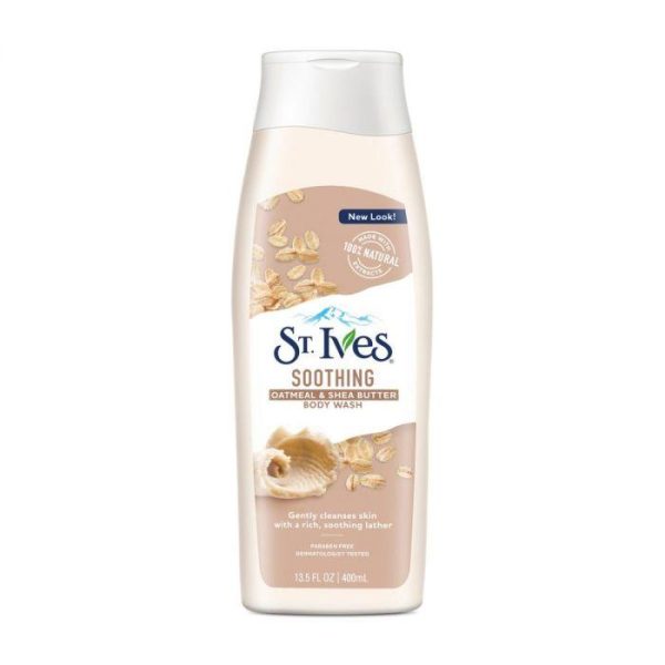 ST.IVES SOOTHING BODY WASH OATMEAL AND SHEA BUTTER 400 ML Sale