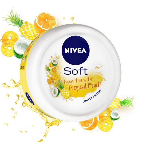 Nivea Soft Freshies Tropical Fruit Cream - 100ml Fashion