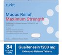 Curist Mucus Relief - guaifenesin 1200 mg, compare to Mucinex--84 count Discount