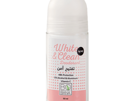 Bobana Roll-On White & Clean, 50ml Cheap