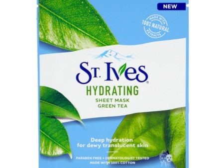 St ives - Hydrating Green Tea Sheet Mask on Sale