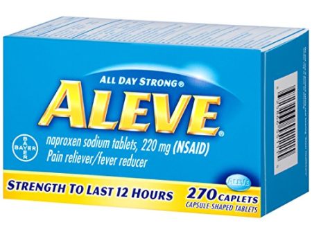 Aleve Pain Reliever Naproxen Sodium--270 tablets Cheap