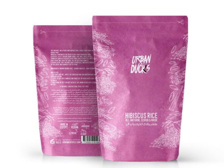 Urban Ducks Hibiscus and Rice face and body scrub and mask 180 G Cheap