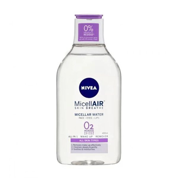 Nivea Micellair Water O2 Cleanser & Make-up Remover 400 ml on Sale