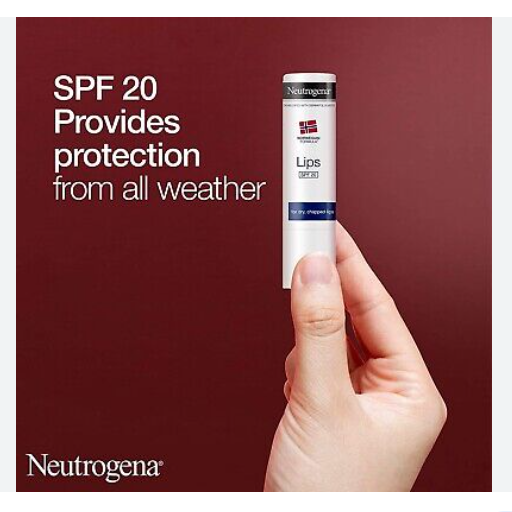 Neutrogena Norwegian Formula Lipcare SPF20 For Dry Chapped Lips Discount