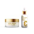 Offer Kolagra GOLD SKIN SERUM + Kolagra Gold Eye Contour Gel For Cheap