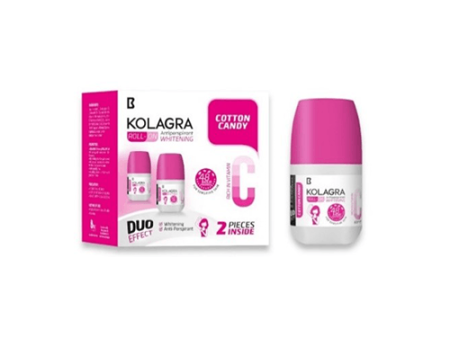 Kolagra whitening Roll on 2*1 promopack 1+1 Cotton Candy Supply