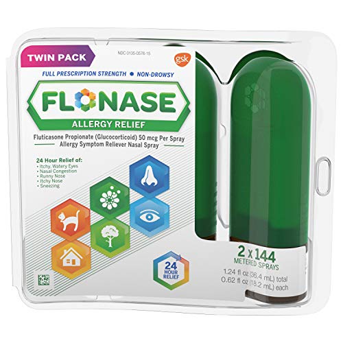 Flonase Allergy Relief Nasal Spray- Pack of 2 Supply