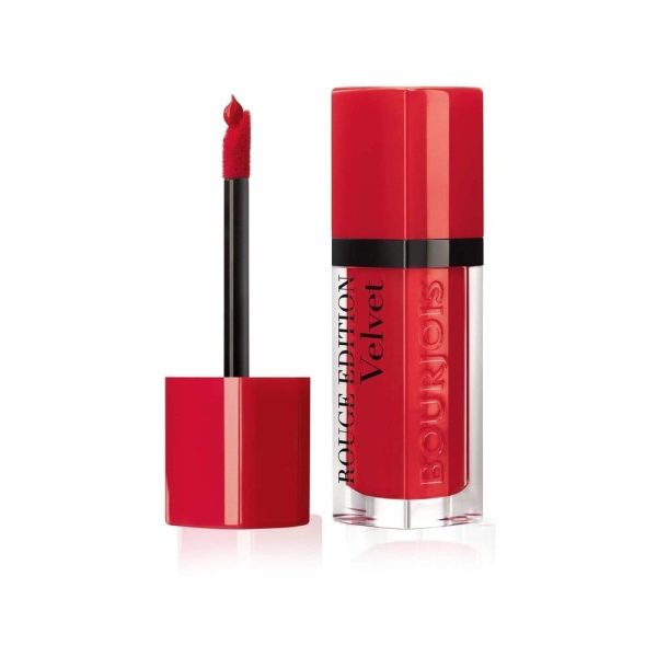 Bourjois Rouge Edition Velvet Liquid lipstick Matte 03 Hot Pepper For Cheap