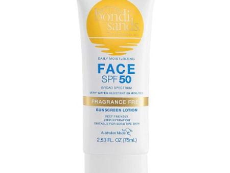 Bondi Sands Sunscreen Lotion SPF50+ Face 75ml Online Hot Sale