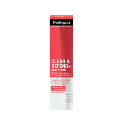 Neutrogena Clear & Defend Plus Daily Serum 30ml on Sale