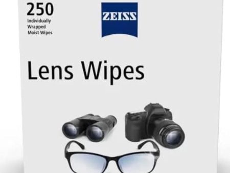 ZEISS 250 Pre-Moistened Lens Eyeglass Cleaning Wipes Online