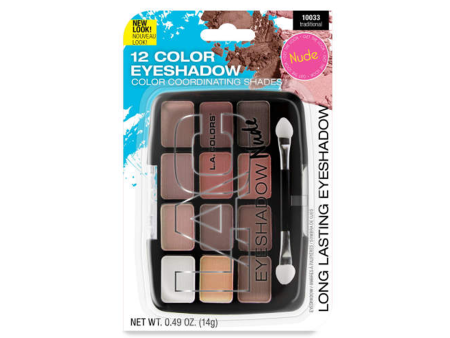 L.A. Colors – Traditional Nude 12-Pan Eyeshadow Palette – 14 g Sale