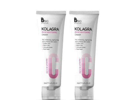 Kolagra BIKINI WHITENING CREAM 50ml 1+1 Free on Sale