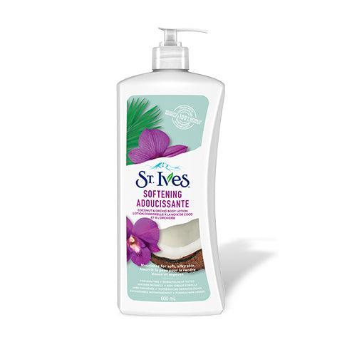 ST.IVES SOFTENING COCONUT & ORCHID BODY LOTION 621 ML For Cheap