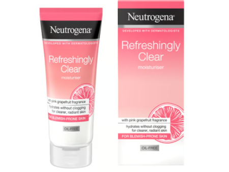 Neutrogena Refreshingly Clear Oil-Free Moisturiser 50ml Hot on Sale