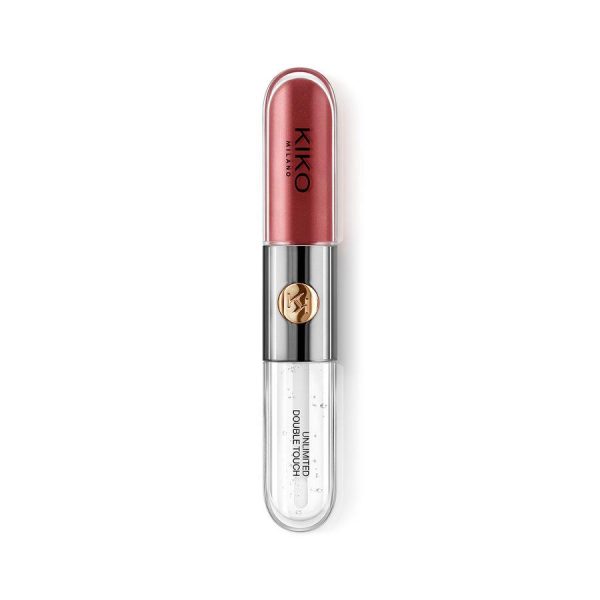 Kiko Liquid lipstick Unlimited Double Touch 104 Sangria Hot on Sale