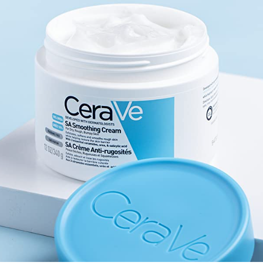 CeraVe SA Smoothing Cream with Salicylic Acid - Dry, Rough & Bumpy Skin 340g Online now