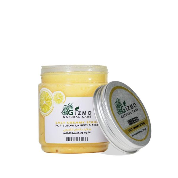 Gizmo Citrus blend Creamy salt scrub for Elbows, Knees & Feet  300 gm Supply