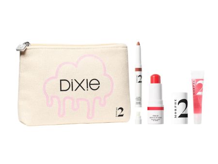 Morphe - Dixie’s Go-To Faves 3-Piece Makeup Set + Bag Online now