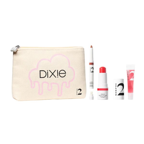 Morphe - Dixie’s Go-To Faves 3-Piece Makeup Set + Bag Online now