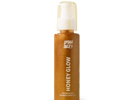 Urban Ducks Honey Glow Nourishing shimmer body oil - Glow line 120 ML Fashion