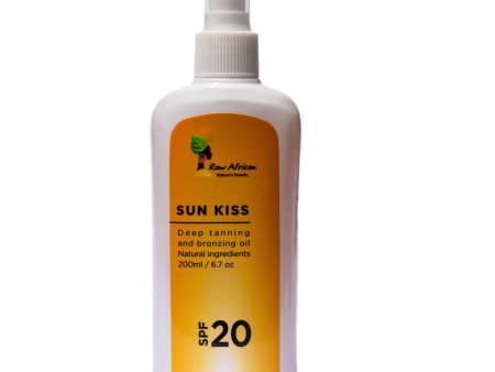 Raw African Sun Kiss Deep Tanning Oil Cheap