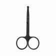 Hermania Nose Hair Trimming Scissors - Black on Sale