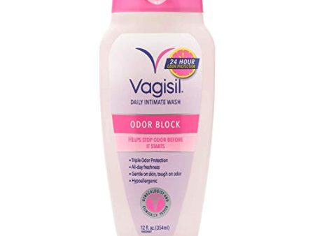 Vagisil Odor Block Feminine Vaginal Wash Hot on Sale