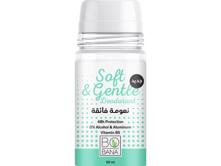 Bobana Roll-On Soft & Gentle, 50ml Hot on Sale